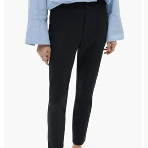 NWT MANGO Cropped Skinny Pants | Black | Size 2 |